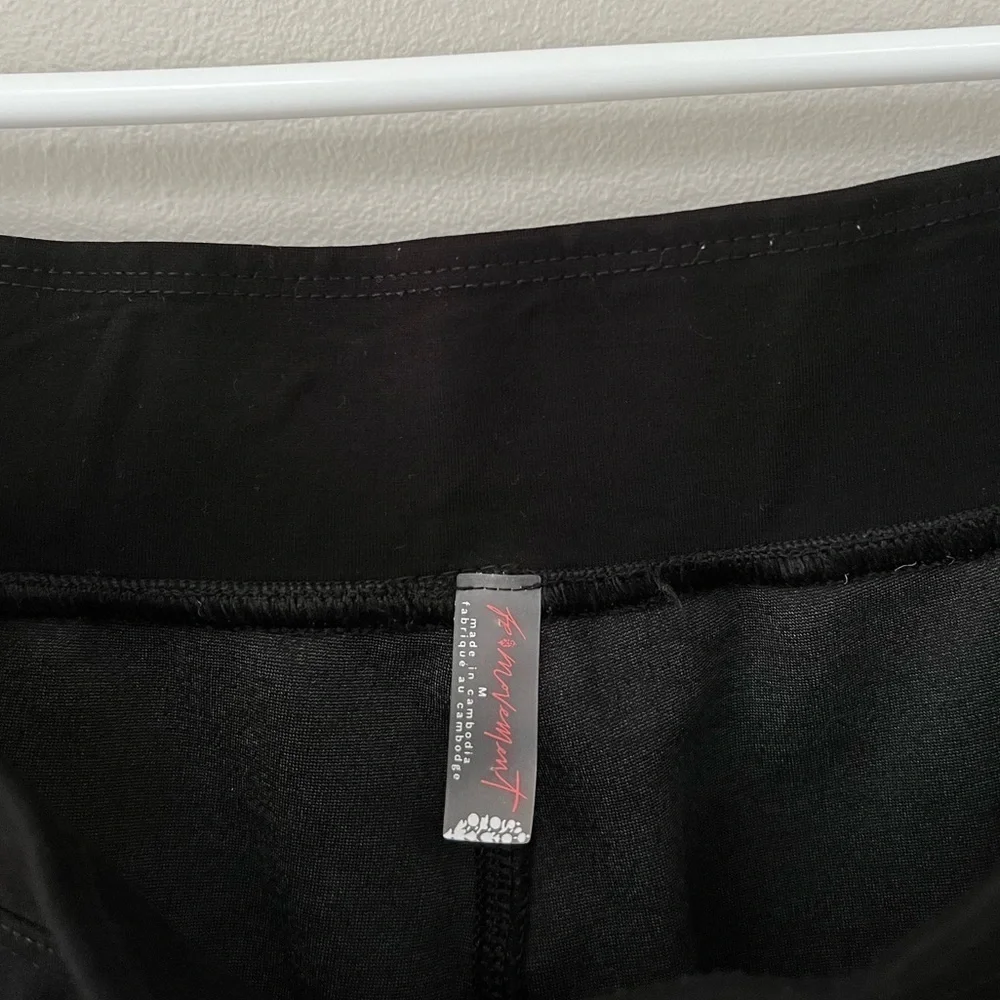 Free People Movement Next Level Jogger-Style Leggings in Black
